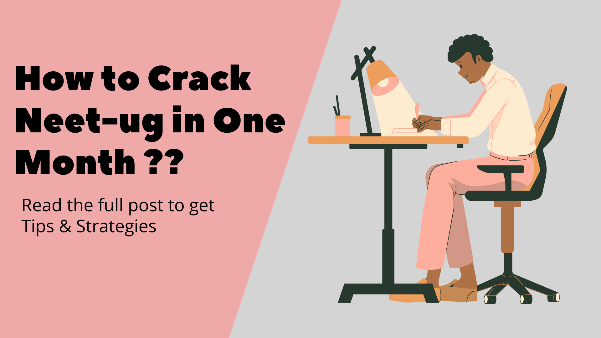 How to crack NEET-UG 2026 IN 1 Month